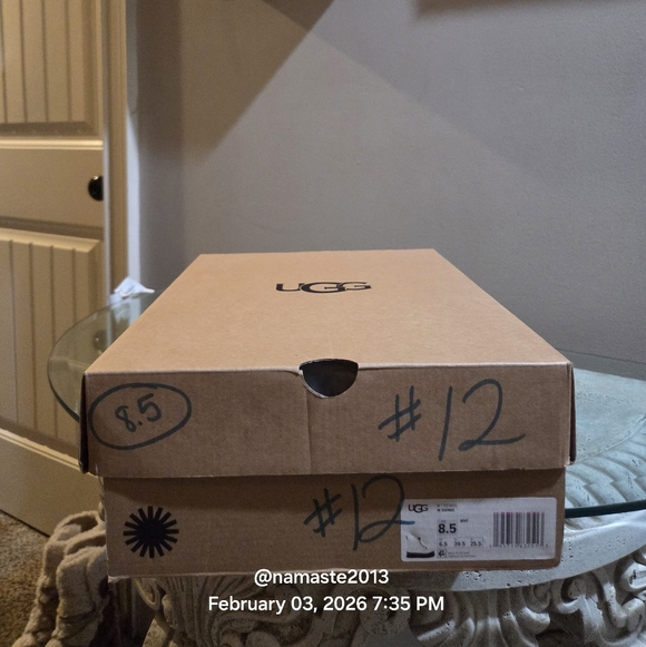 Ugg Sidnee Waterproof Boots Leather Designer Winter Platform Grunge #12 - Picture 8 of 15